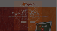 Desktop Screenshot of escolaapoio.etc.br